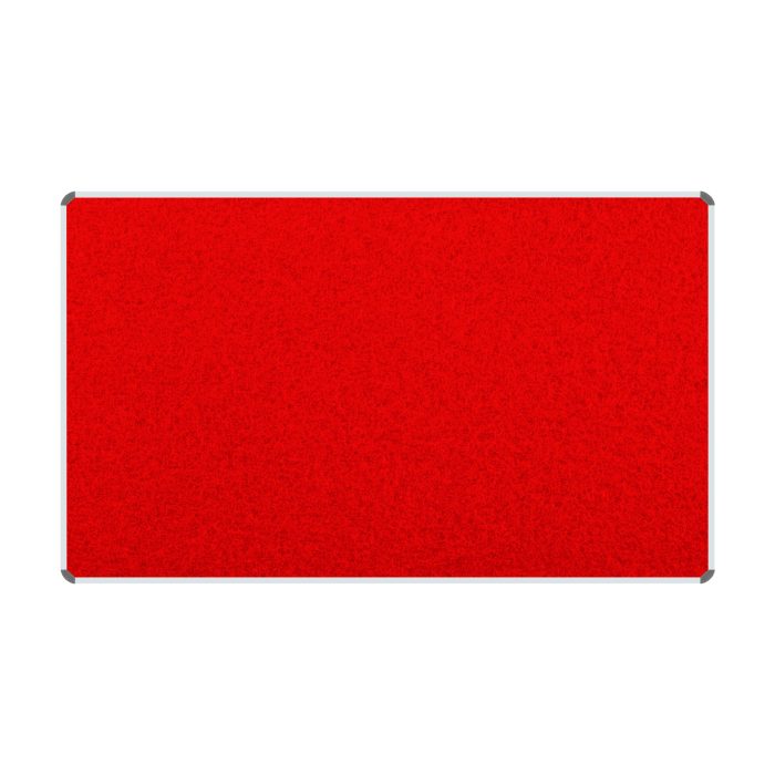 INFO BOARD ALUMINIUM FRAME 3000*1200MM RED