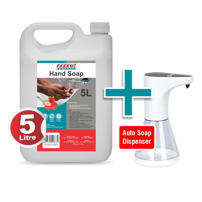PROMO BUNDLE STRAWBERRY HAND SOAP + AUTO COUNTER SOAP DISPENSER