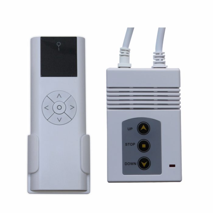 Projection Screen Remote Control Including Receiver