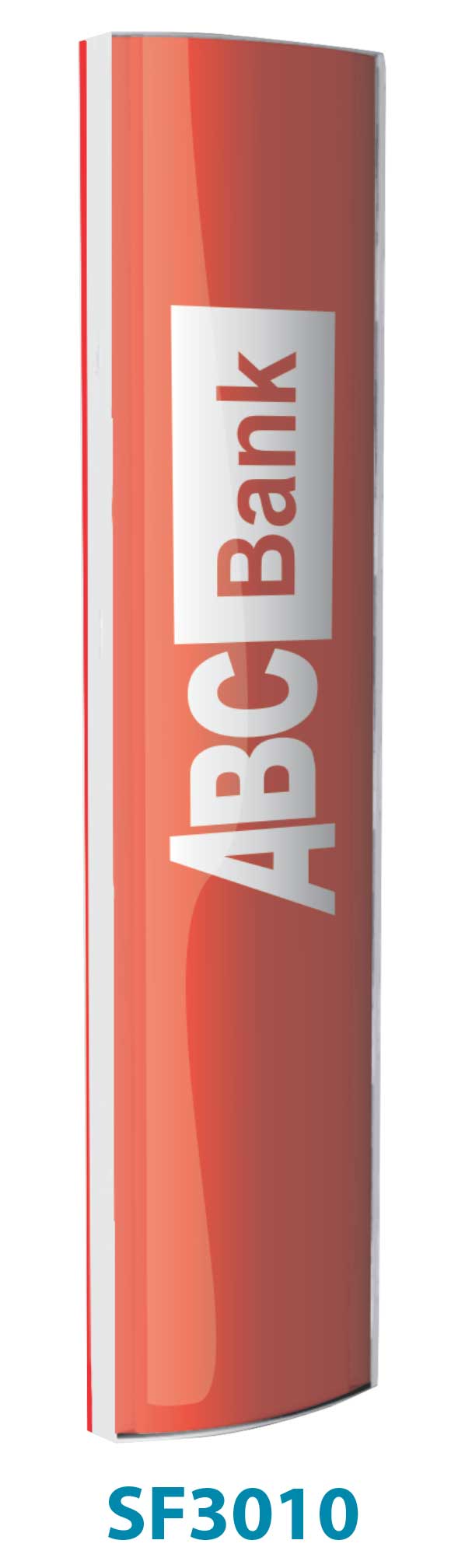 SIGN FRAME TRIANGULAR TOWER 210x1800mm