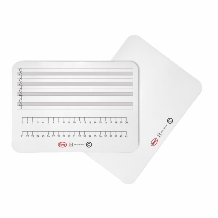 WRITING SLATE MARKER BOARD DOUBLE SIDED WB24 297X210MM PACK OF 10